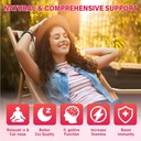Ashwagandha Gummies 2500mg for Women & Men: Ashwagandha Supplement Gummy Extra Strength with Turmeric, Vitamin D3, L-Theanine, Magnesium - Filled Gummies, Strawberry Flavor, Vegan, Non-GMO 5