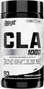 Nutrex CLA 90 Soft Gels - 1000mg Conjugated Linoleic Acid Active Blend from Safflower Oil - Stimulant-Free Metabolism Booster Pills for Weight Loss 2