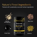Be Bodywise Pure Himalayan Shilajit Gummies Gold I No Added Sugar I Ashwagandha, Gokshura| Fulvic Acid & 85+ Trace Minerals I for Men, Women I Non-GMO I 100% Natural & Organic I 120 Gummy I Pouch 3