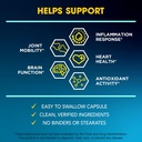 BioEmblem Turmeric Curcumin with Clinically Studied TurmiPure - 1 Small Cap Daily, 24x More Absorption Than Others - Non-GMO - Joint Support, Healthy Inflammation Turmeric Supplements, 60 Serving 3