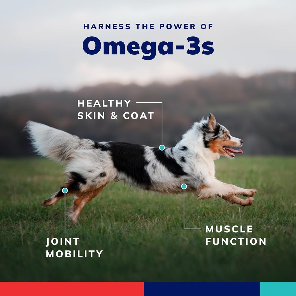 Omega-3 and Vitamin Supplement Twist Caps for Small Dogs & Cats 60 ct 4
