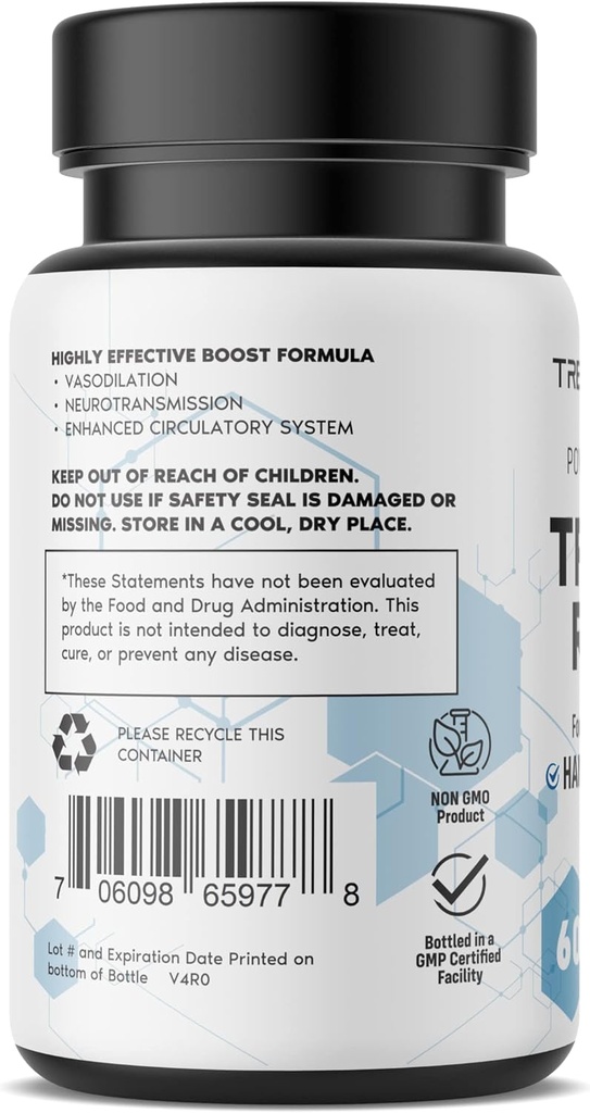 Real Science Tremor Miracle Capsules – Tremor Relief Supplement and Hand Tremor Aids for Adults – with TremorStop Blend, GABA, and Vitamins for Neurotransmission Support – Made in USA, 60 Caps 4