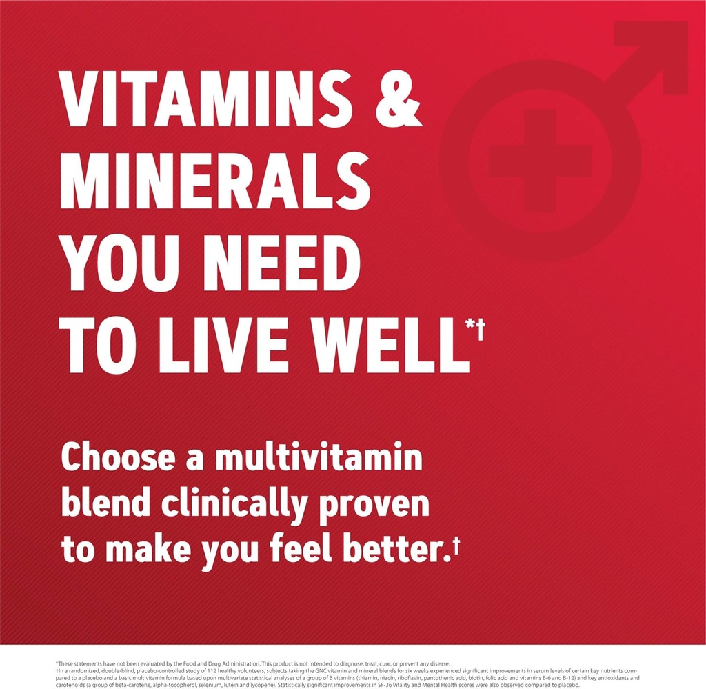 GNC Mega Men Multivitamin | Heart Health, and Immune Support | Twin Pack (2 x 90 Count) 5