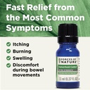Forces of Nature Hemorrhoid Treatment, Extra Strength 0.37 Fl Oz, Organic Homeopathic Medicine & Essential Oils, Hemorrhoid Relief for Pain, Itching, Swelling, Soreness & Discomfort 4