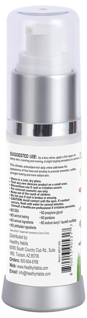 Healthy Habits Rejuv Crème with Plant Stem Cell - An All Natural, Safe and Effective Formula to Support Anti-Aging Skin Care 3