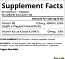 Magtein Magnesium L-Threonate 60 Capsules, Magceutics Adult Gummies 150 Count, Vitamin D3 K2 30 Capsules - Bundle 5