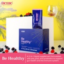 BeMe Liquid Probiotics for Digestive Health, 3-in-1 Post, Pre and Probiotics Supplement for Gut Health - 2X Faster Absorption with Inulin, B. lactis, Totipro to Provide Bloating Relief for Women 3