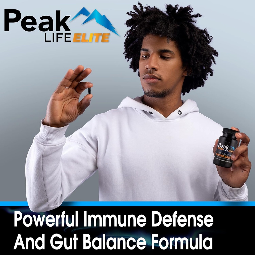 Immune Defense 3-in-1 Supplement with Humic Acid, Zinc, CoQ10, and Ionic Trace Minerals for Daily Energy, Health, and Vitality - Multimineral Vitamins for Men & Women - 30 Capsules 6