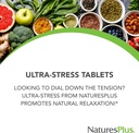 NaturesPlus Ultra-Stress with Iron, Sustained Release - 30 Vegetarian Tablets - Stress Relief Supplement with B-Complex & Vitamin C - Energy Booster, Mood Enhancer - Gluten-Free - 30 Servings 4