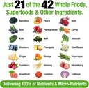 Plantvital Whole Food Multivitamin - Multivitamins with 42 Superfoods Raw Veggies and Fruits Vitamins Earth Energy Fruits and Veggies Supplement Pure Fruit and Vegetable Supplements - 90 Tablets 4