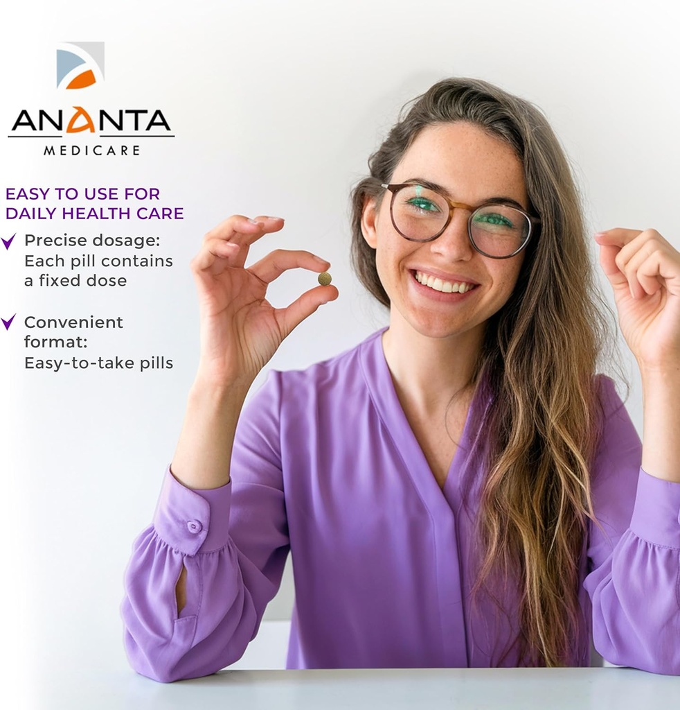 Anantavati Sleep Supplement – Extra Strength Bacopa for Stress Relief & Deep Sleep – 120 Vegetarian Tablets 5