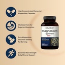 NatureBell Magnesium Glycinate Capsules 500mg & Colostrum Capsules 1,000mg Per Serving Bundle Pack | Chelated & Purified Mineral | Mother’s First Milk from Grass Fed Bovine 5