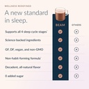 Beam Dream Sleep Powder, L-Theanine, Apigenin, Reishi and Magnesium, Third Party Tested Natural Sleep Aid & Sleep Supplement for Deep Sleep, Relaxation and Recovery, Natural Sleep Support, 30 Servings 4