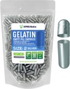XPRS Nutra Size 2 Empty Capsules - 500 Count Empty Gelatin Capsules - Pills DIY Capsule Filling - Pure Bovine Pill Gel Caps for Do-It-Yourself Supplements (Silver) 2