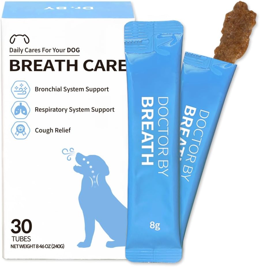 Doctor By Breath Bronchial Supplements for Dogs - Dog Cough Relief - for Dry, Wet & Barkly Pet Cough (8.5 Ounce (Pack of 1)) 2