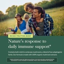 Gaia Herbs Respiratory Mushroom Blend - Immune Support Herbal Supplement to Help Maintain Overall Lung and Respiratory Health - WIth Reishi and Cordyceps* Mushrooms - 40 Vegan Capsules (40-Day Supply) 6