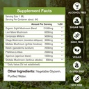 Lions Mane Liquid - Brain Support, Energy, Memory & Focus - Sugar & Alcohol-Free Lions Mane Supplement - 2 Fl OZ, 2 Month Supply 5