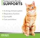 Tomlyn Immune Support Daily L-Lysine Supplement, Fish-Flavored Lysine Powder for Cats and Kittens, 4 Pack 3