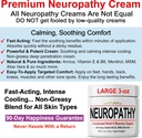 Nerve Relief Cream 4 oz Plus Neuroturna Nerve Support 600 mg ALA Supplement 4
