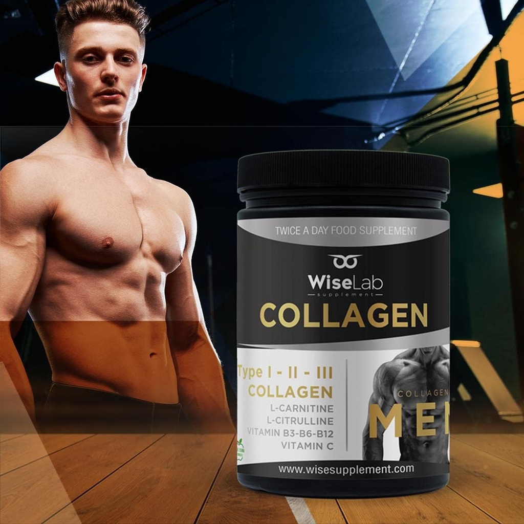 Men Collagen 300gr Tip123 L-Carnitine L-Citrulline 4