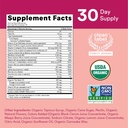 SmartyPants Organic Women's and Teen Girl Multivitamin Gummies with Omega-3, Vitamins, Minerals, 120 Count 5
