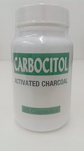 Carbocitol Activated Charcoal 60 Tablets 2