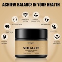 Shilajit Pure Himalayan Organic shilajit Resin with 85+ Humic Acid, Trace Minerals, and Fulvic Acid, Powerful Shilajit Gel for Men & Women, Premium Enhancer for Energy and Immune Support, 60g 5