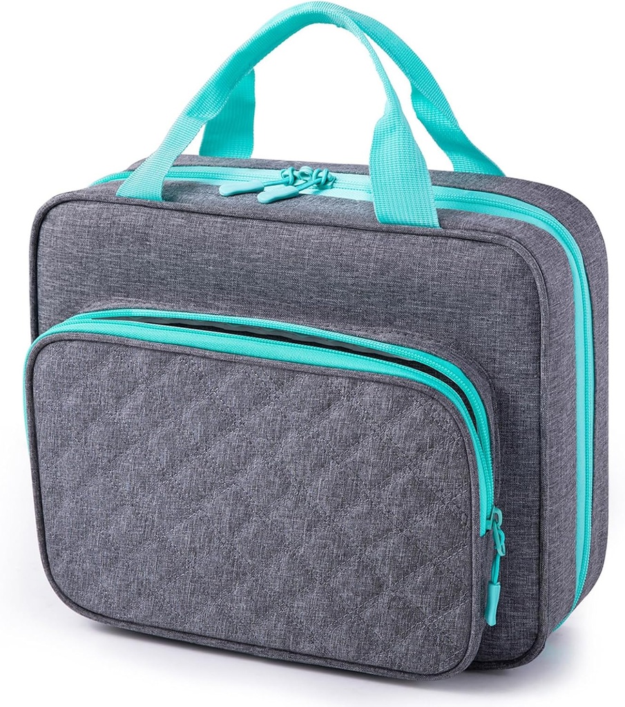 BAGSFY Medicine Bag for Traveling, Pill Bottle Organizer Storage, Large Medication Travel Case, Pills Box for Vitamin, First Aid Kit Bags Empty. (Comes with Weekly Pill Organizer) 2