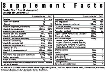 Vitamins, minerals, amino acids Liquid Ultimate Tangy Tangerine - 32oz - 2 Pack 3