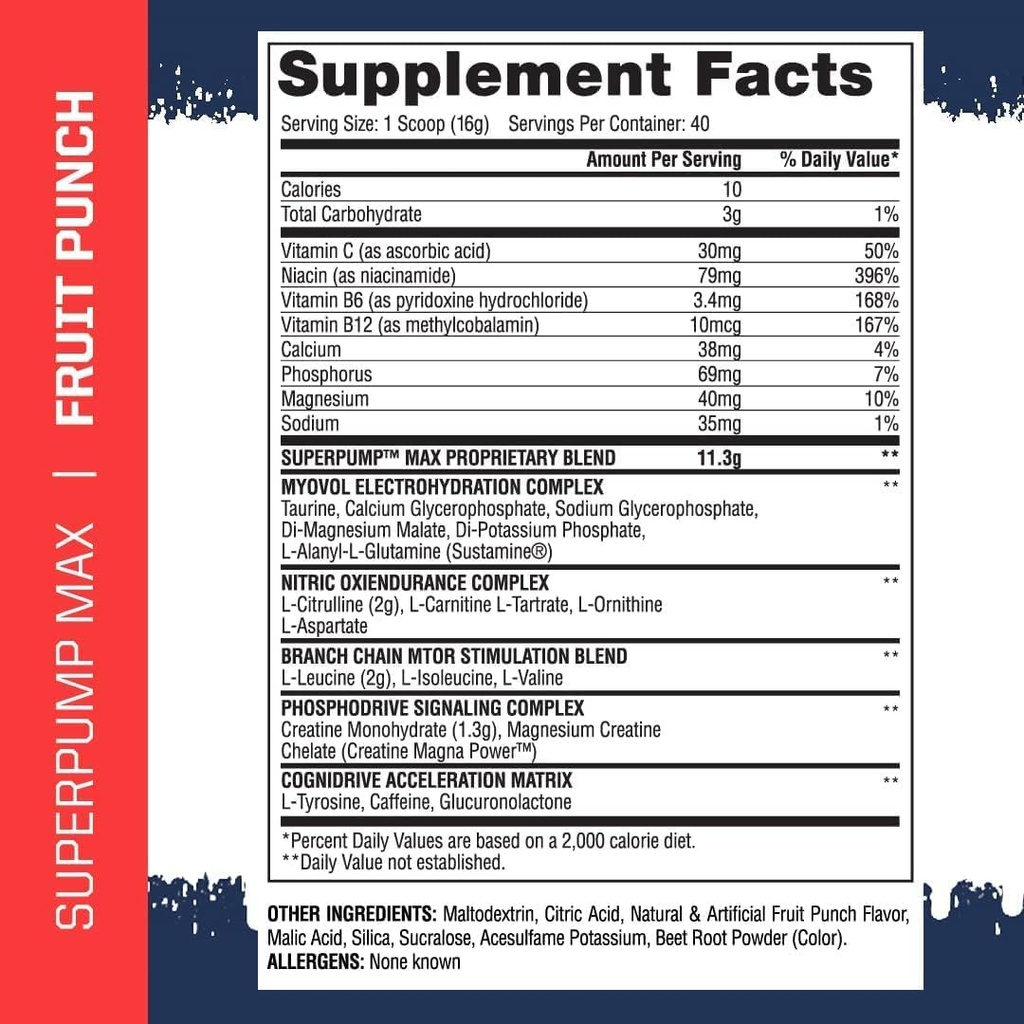 GASPARI PRE SUPERPUMP PRE 28 SERV. view 2