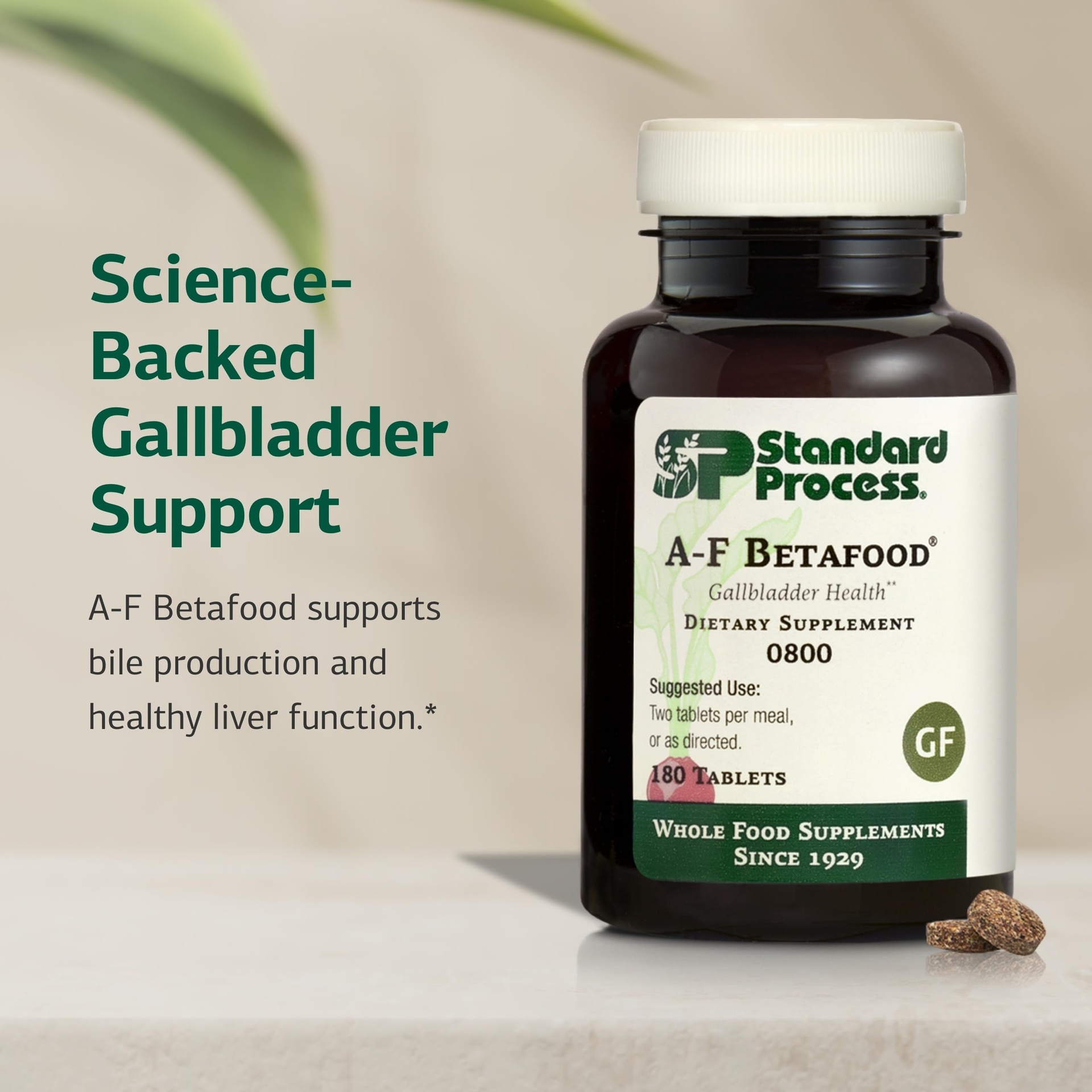 Standard Process A-F Betafood - Gallbladder & Liver Support