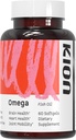 Kion Omega - Omega 3 Suppléments acides gras - Suppléments DHA - Mini softgels d'huile de poisson - Omega 3 DHA EPA Piles d'huile de poisson - Huile de poisson 1 000 mg - 30 portions