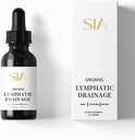 Nouvelle formule végétale avancée SIA Bio Lymphatic Drainage Drops Suppléments 2 Fl. Oz - Immune Support, Lymphatic Detox & Cleanse