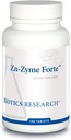 Recherche en biotique Forte de Zn-Zyme 25 mg de zinc, support du système immunitaire, fonction cellulaire optimale, à base de comprimés avec des antioxydants ajoutés. 100 comprimés