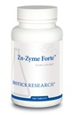 Recherche en biotique Zn-Zyme Forte 25 mg Zinc, Système immunitaire, Fonction cellulaire optimale, Comprimé-basé avec des antioxydants ajoutés. 100 comprimés