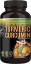 100% Raw and Organic Turmeric Curcumin Capsules. Certified Organic, Gluten-Free, Non-GMO, and Caffeine-Free. Enhanced with Garlic, Ginger and Black Pepper, 500mg, 120 Vegan Capsules