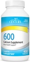 Supplément au calcium du 21e siècle, 600 mg, 400 Nombre