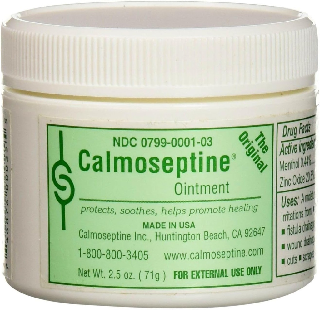 Onguent calmoseptine - Pot de 2,5 oz chacun (paquet de 3)