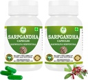 Morsan Healthcare Sarpgandha (Rauwolfia Serpentina) Capsules – Pack de 2 x 60 Capsules de Vég.