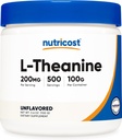 Nutricost L-Theanine Powder 100 Grams - Gluten Free & Non-GMO