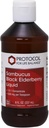 PROTOCOLE POUR LA BALANCE VIE Sambucus Black Elderberry Liquid - 500 mg Black Elderberry - pour le soutien du bien-être - avec des composés naturellement apparents - Non-OGM, Kosher & Vegan - 8 fl oz