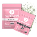 Thé de désintoxication à plat (2 semaines) – Thé de désintoxication à deux étapes pour stimuler l'énergie et réduire le ballonnement* - Tout le nettoyage de désintoxication naturelle avec thé vert, baume de citron, dandelion, fenouil, et plus - support de digestion