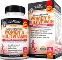 Multivitamine pour les femmes avec de la vitamine D3 - Multivitamines pour os de la peau mammaire articulaire énergie - Vitamines pour le soutien immunitaire - Système immunitaire Boost Natural Immuni Defense - Supplément de soutien conjoint - 60Ct