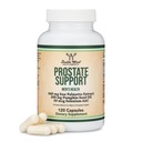 Supplément de soutien à la prostate pour la santé des hommes (120 capsules) Une portion par jour pendant 30 jours soutient la fonction de la prostate et le contrôle urinaire (Saw Palmetto, Huile de graines de citrouille, Sélénium) par Double Wood