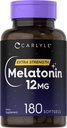 Carlyle Melatonin 12 mg 180 Capsules Softgel