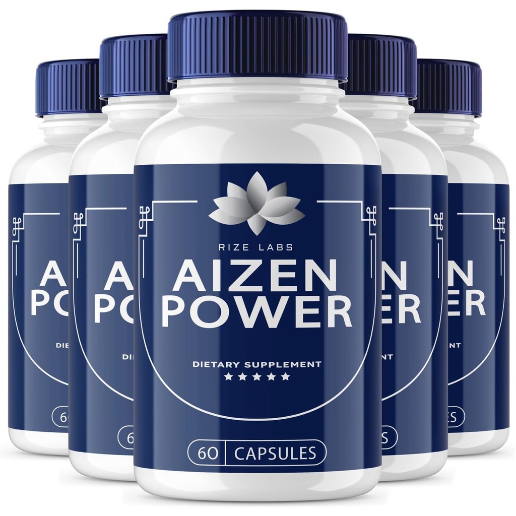 labs de taille - Aizen Power for Men, All Natural Male Supplément pour stimuler l'énergie et la performance (300 capsules)