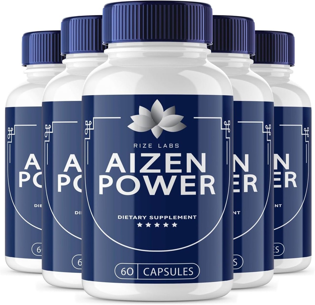 labs de taille - Aizen Power for Men, All Natural Male Supplément pour stimuler l'énergie et la performance (300 capsules)