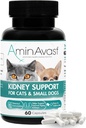 AminAvast Petits chiens et soutien au rein des chats - Promotion d'un soutien au rein sain chez les chats et les petits chiens - 300mg, 60 Capsule