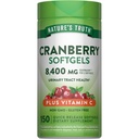 Nature's Truth Cranberry with Vitamine C Softgels (en anglais seulement) 8400mg (en anglais seulement) 150Pills (en anglais seulement)