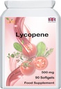 Lycopène 500 mg 90 Softgel, approvisionnement de 3 mois.